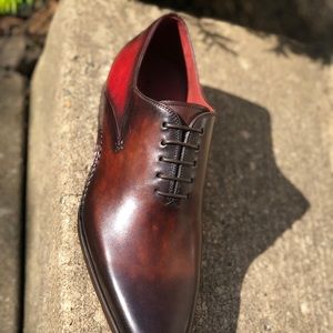 Magnanni “cantabria” Oxford and matching belt